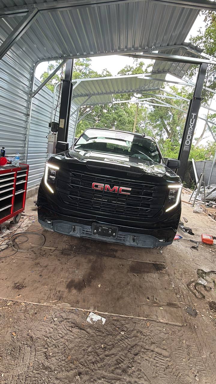 Road Pro Garage Shop — GMC Sierra in our garage